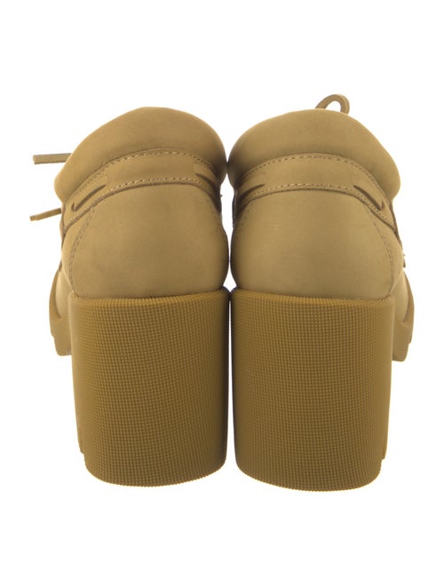 Burberry Leather Lace-Up Boots