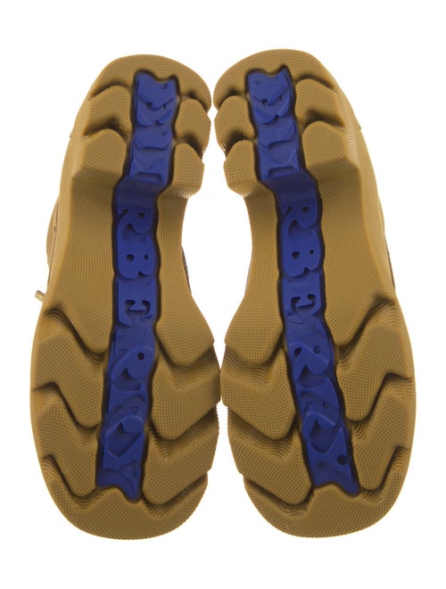 Burberry Leather Lace-Up Boots