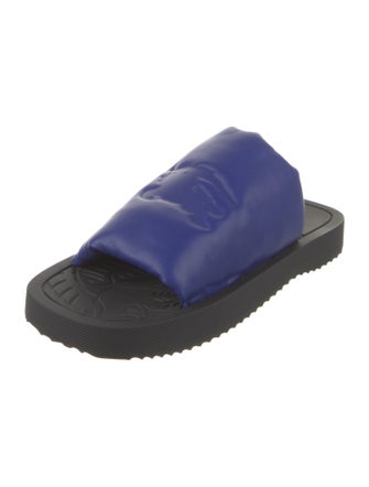 Burberry Prorsum Leather Slides