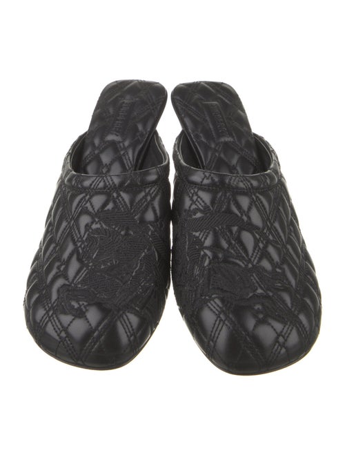 Burberry Leather Mules