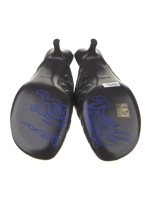 Burberry Leather Mules