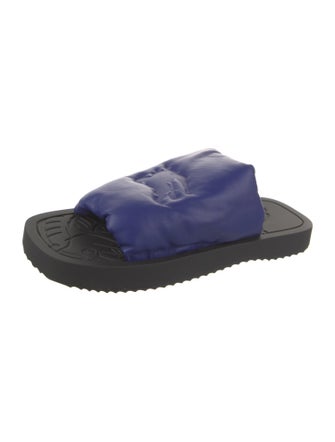 Burberry Prorsum Leather Slides