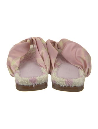 Burberry Prorsum Terry Cloth Slides