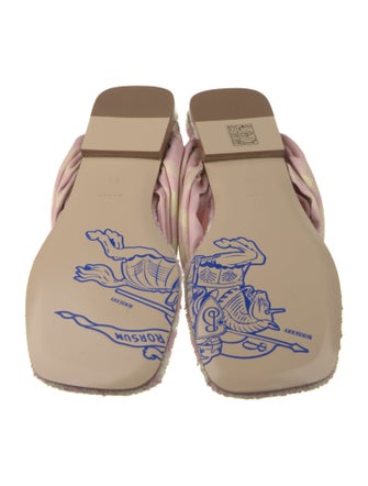Burberry Prorsum Terry Cloth Slides
