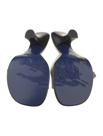 Burberry Prorsum Leather Slides