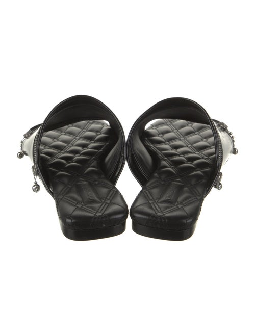 Burberry Prorsum Leather Slides