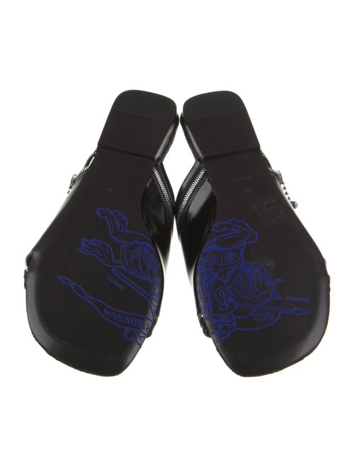 Burberry Prorsum Leather Slides