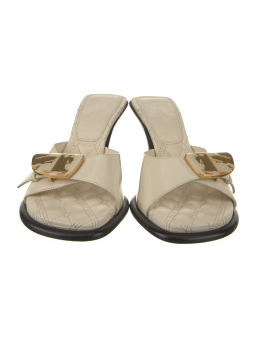 Burberry Prorsum Leather Slides