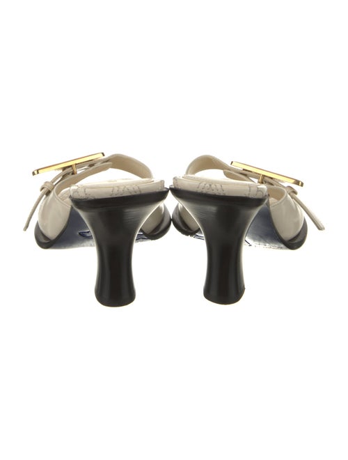 Burberry Prorsum Leather Slides