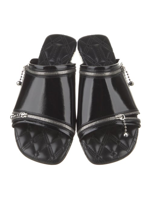 Burberry Leather Slides
