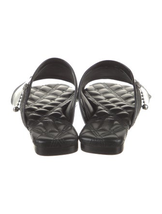 Burberry Leather Slides