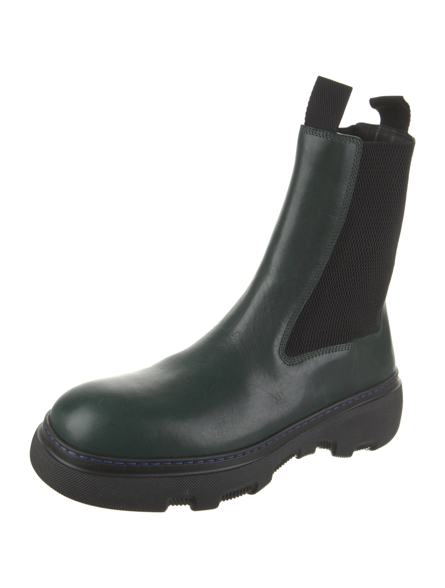 Burberry Leather Chelsea Boots