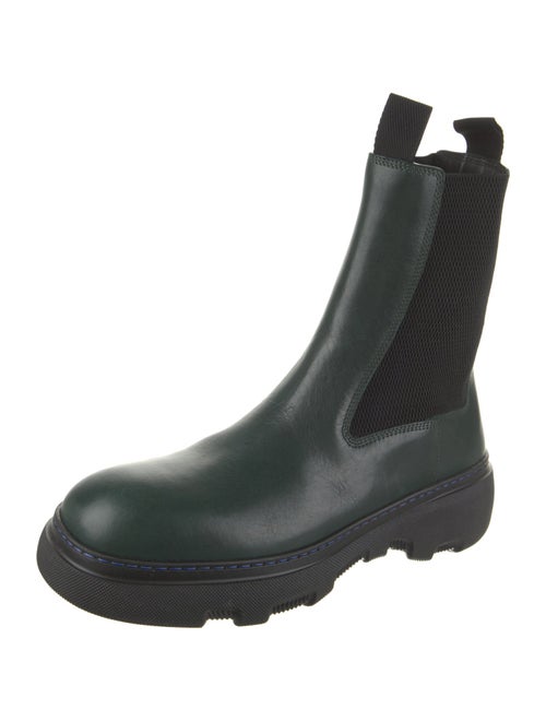 Burberry Leather Chelsea Boots