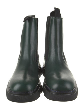 Burberry Leather Chelsea Boots