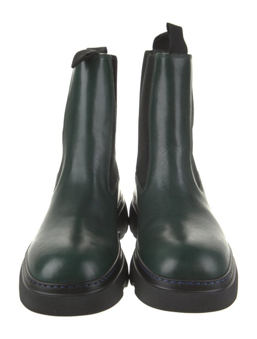 Burberry Leather Chelsea Boots