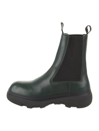 Burberry Leather Chelsea Boots