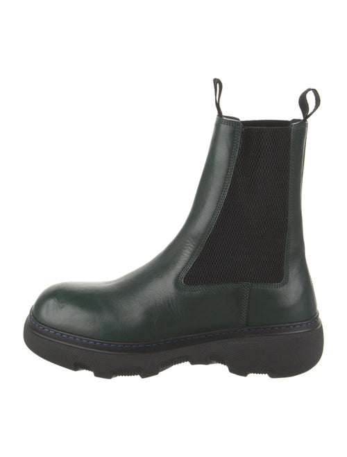 Burberry Leather Chelsea Boots