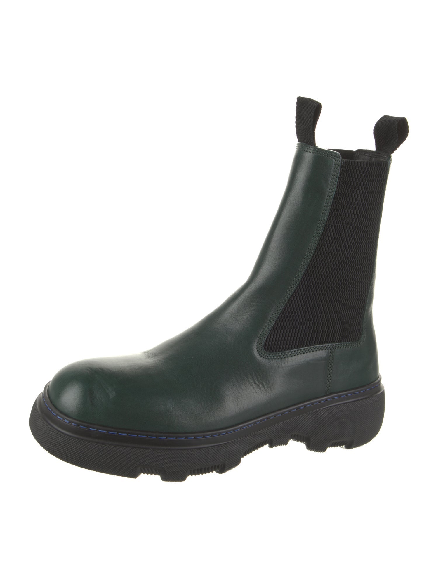 Burberry Leather Chelsea Boots