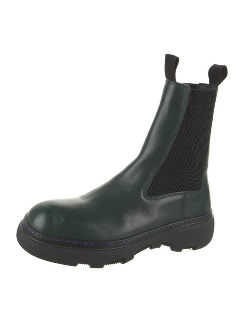 Burberry Leather Chelsea Boots