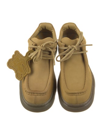 Burberry Prorsum Leather Lace-Up Boots