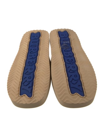 Burberry Leather Slides