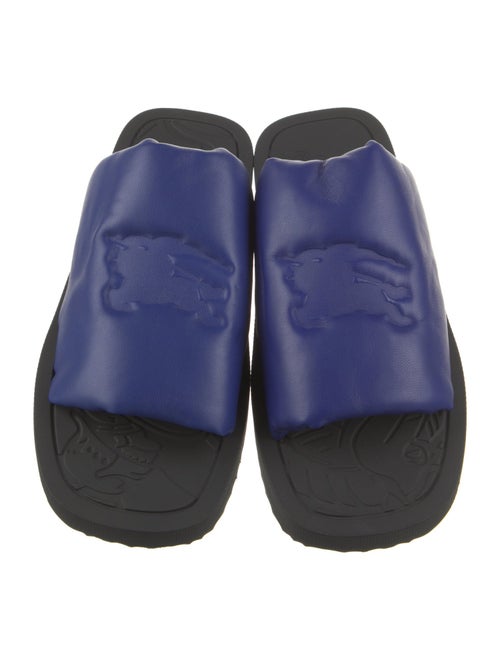 Burberry Prorsum Leather Slides