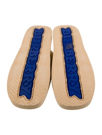 Burberry Prorsum Leather Slides