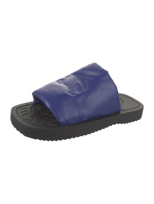 Burberry Prorsum Leather Slides