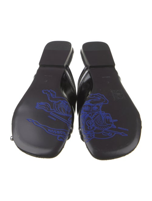 Burberry Leather Slides