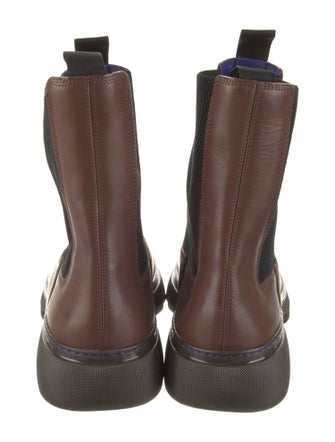 Burberry Prorsum Leather Chelsea Boots