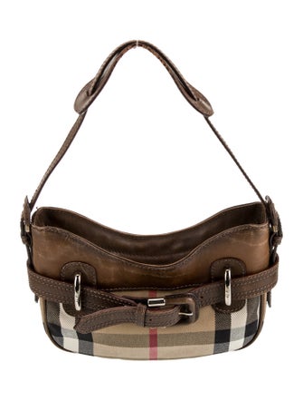 Burberry Prorsum House Check Shoulder Bag