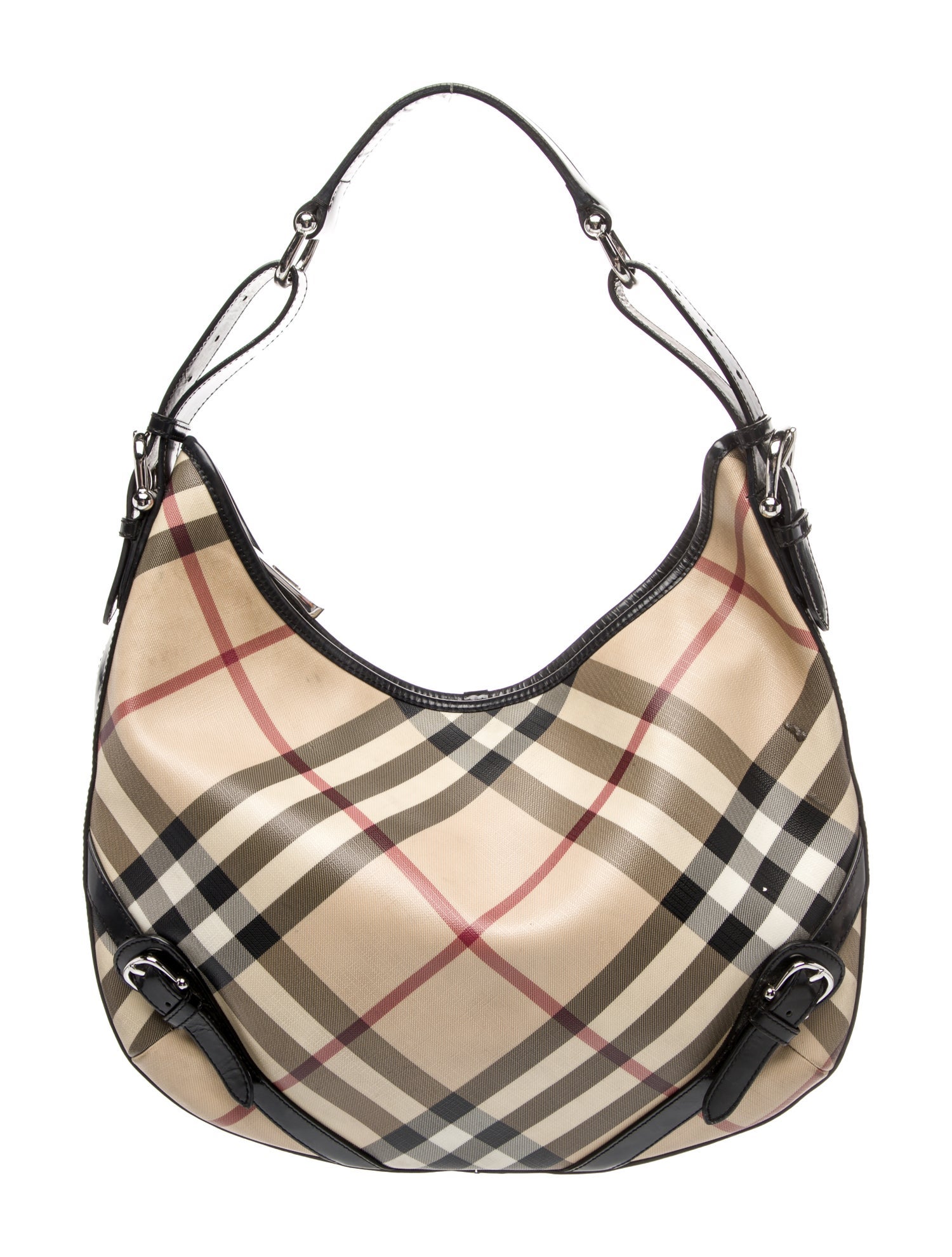 Burberry Super Nova Check Shoulder Bag