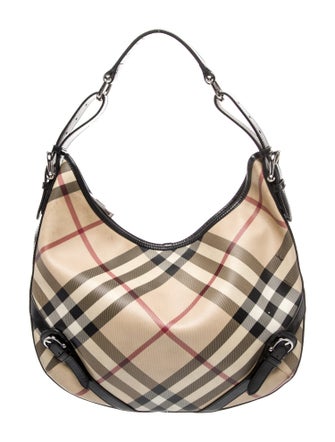 Burberry Super Nova Check Shoulder Bag