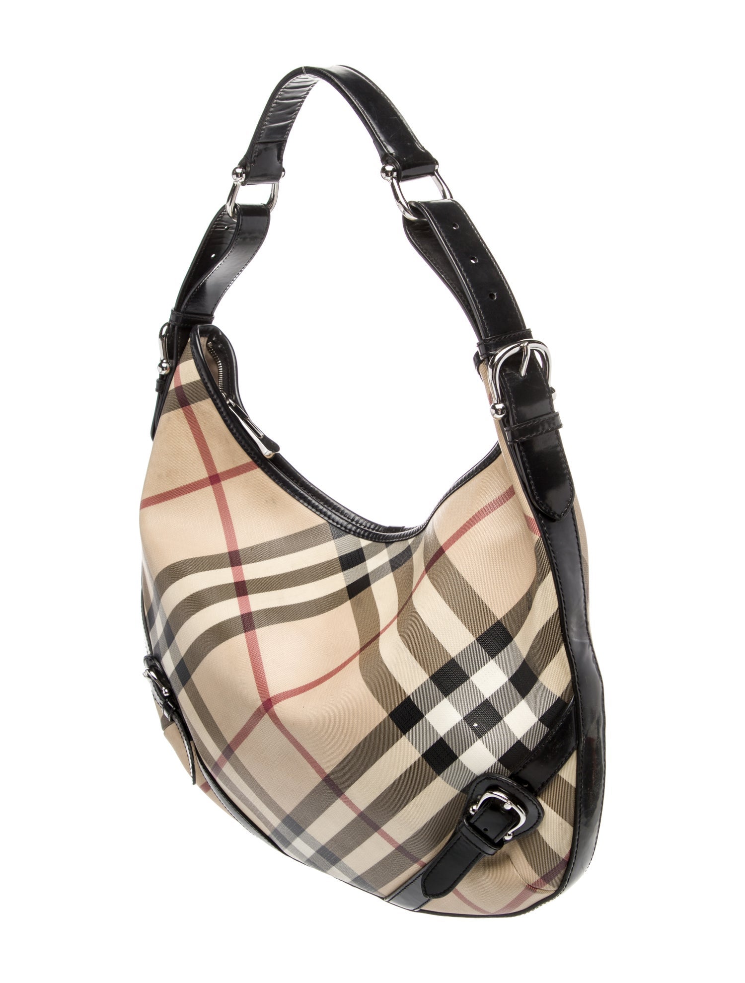 Burberry Super Nova Check Shoulder Bag