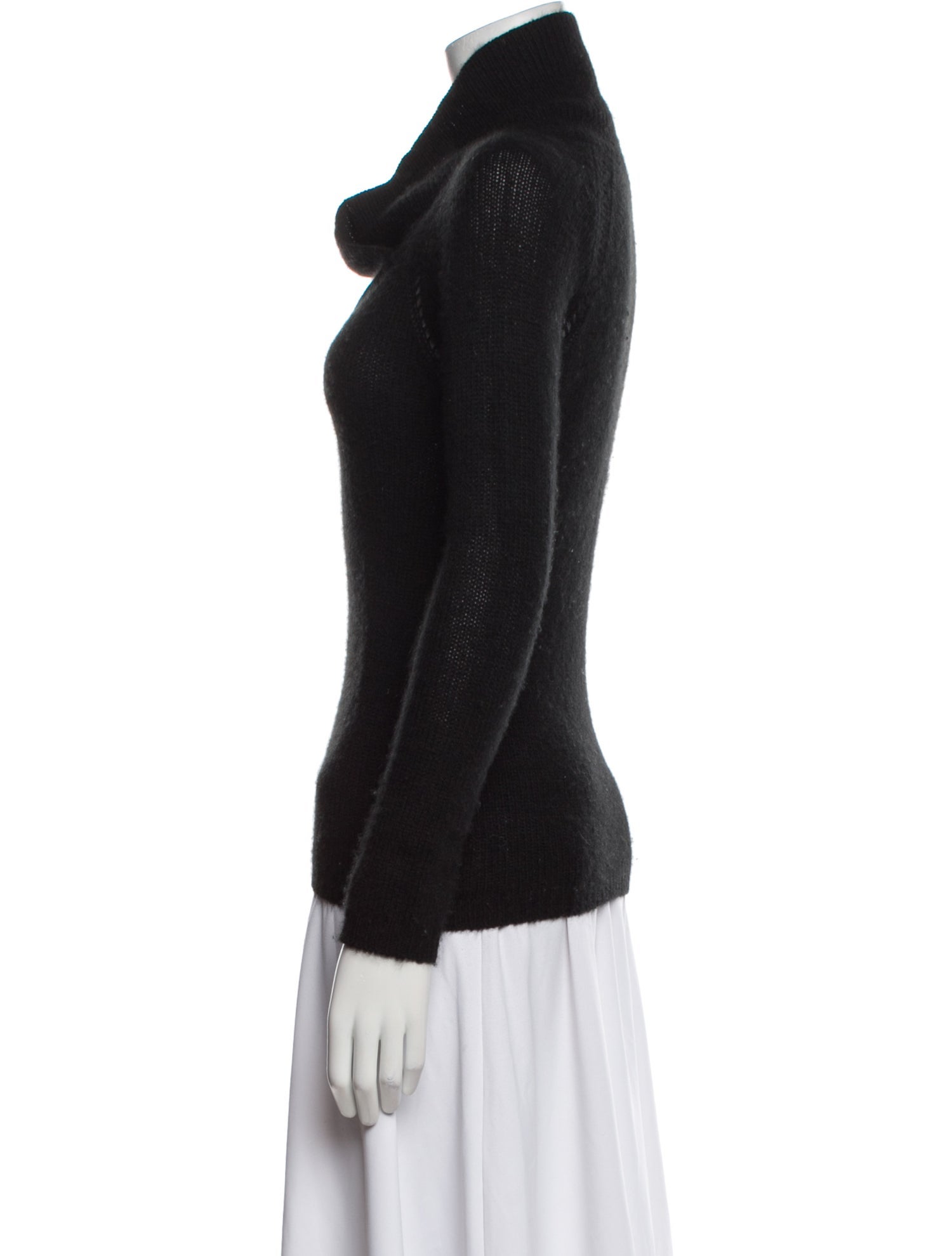 Burberry Prorsum Cashmere Cowl Neck Sweater