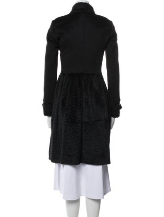 Burberry Prorsum Wool Fur Coat