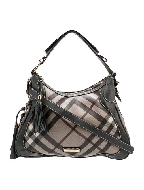 Burberry Prorsum Smoked Check Hobo