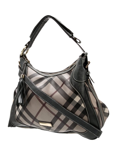 Burberry Prorsum Smoked Check Hobo