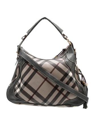 Burberry Prorsum Smoked Check Hobo