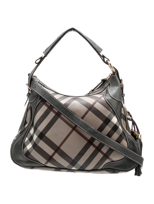 Burberry Prorsum Smoked Check Hobo