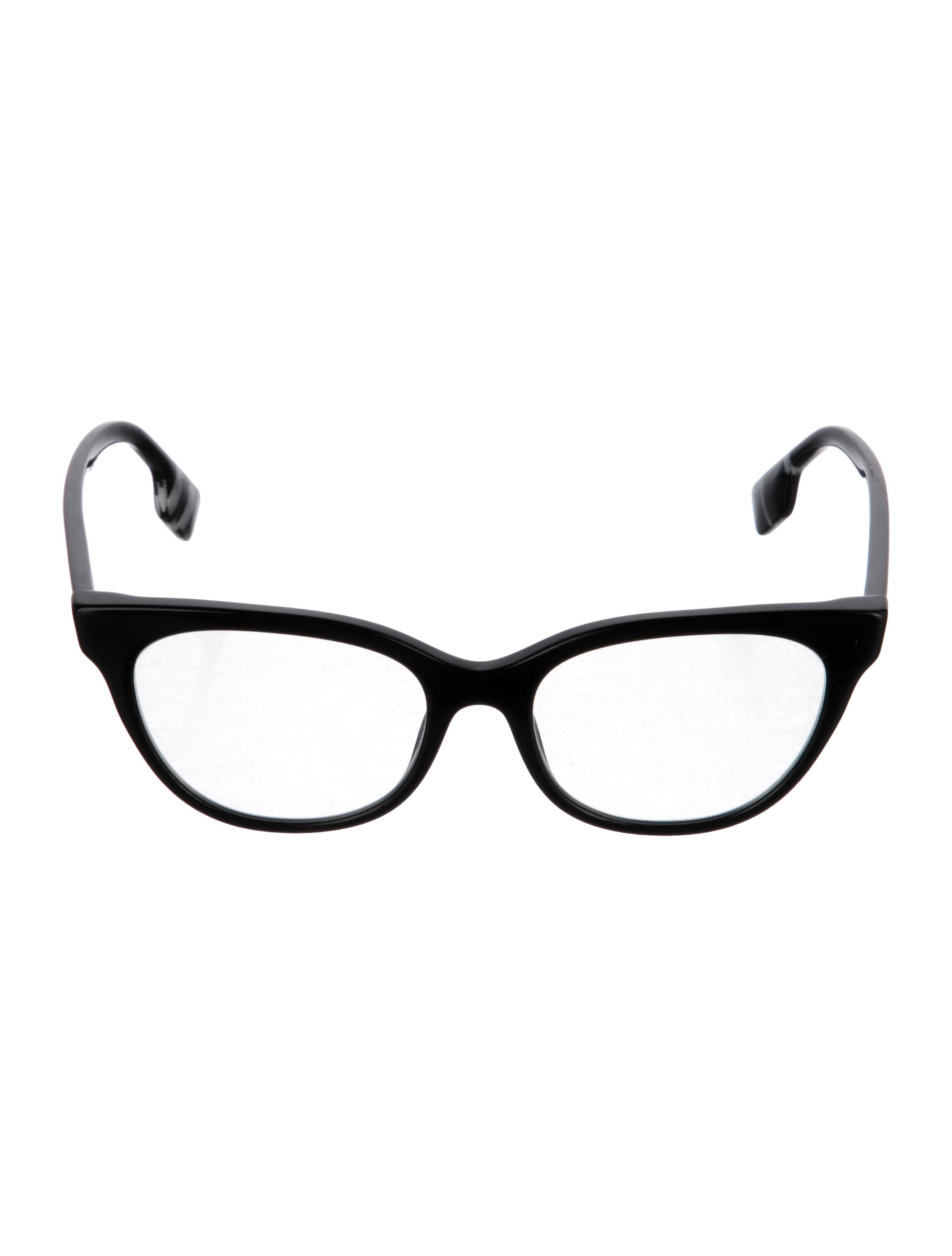 Burberry Prorsum Nova Check Pattern Wayfarer Eyeglasses