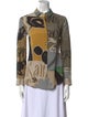 Burberry Prorsum Silk Printed Blouse