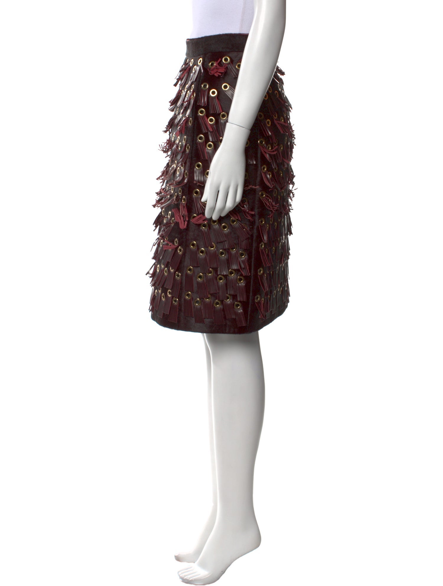 Burberry Prorsum Vintage Knee-Length Skirt