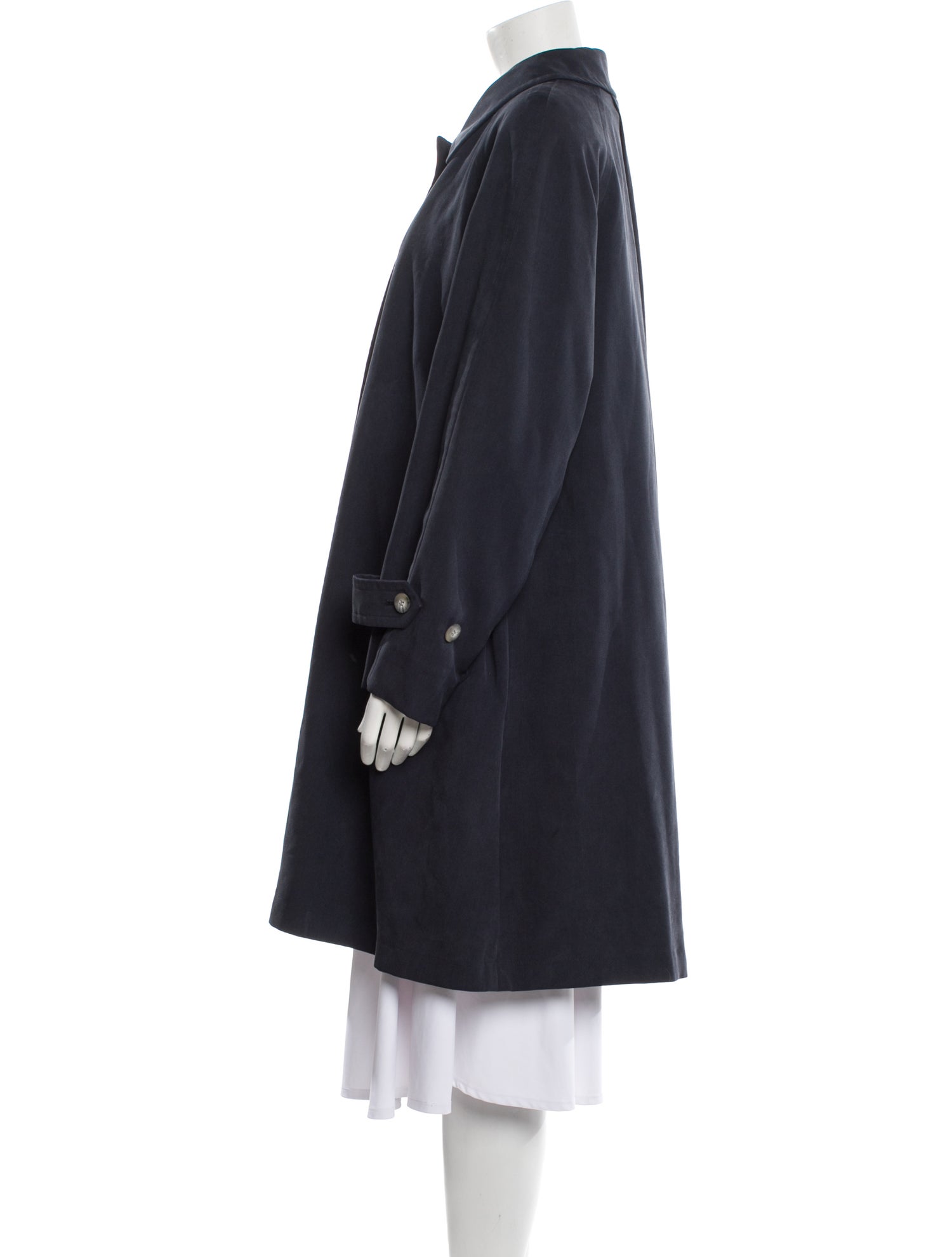 Burberry Prorsum Wool Trench Coat