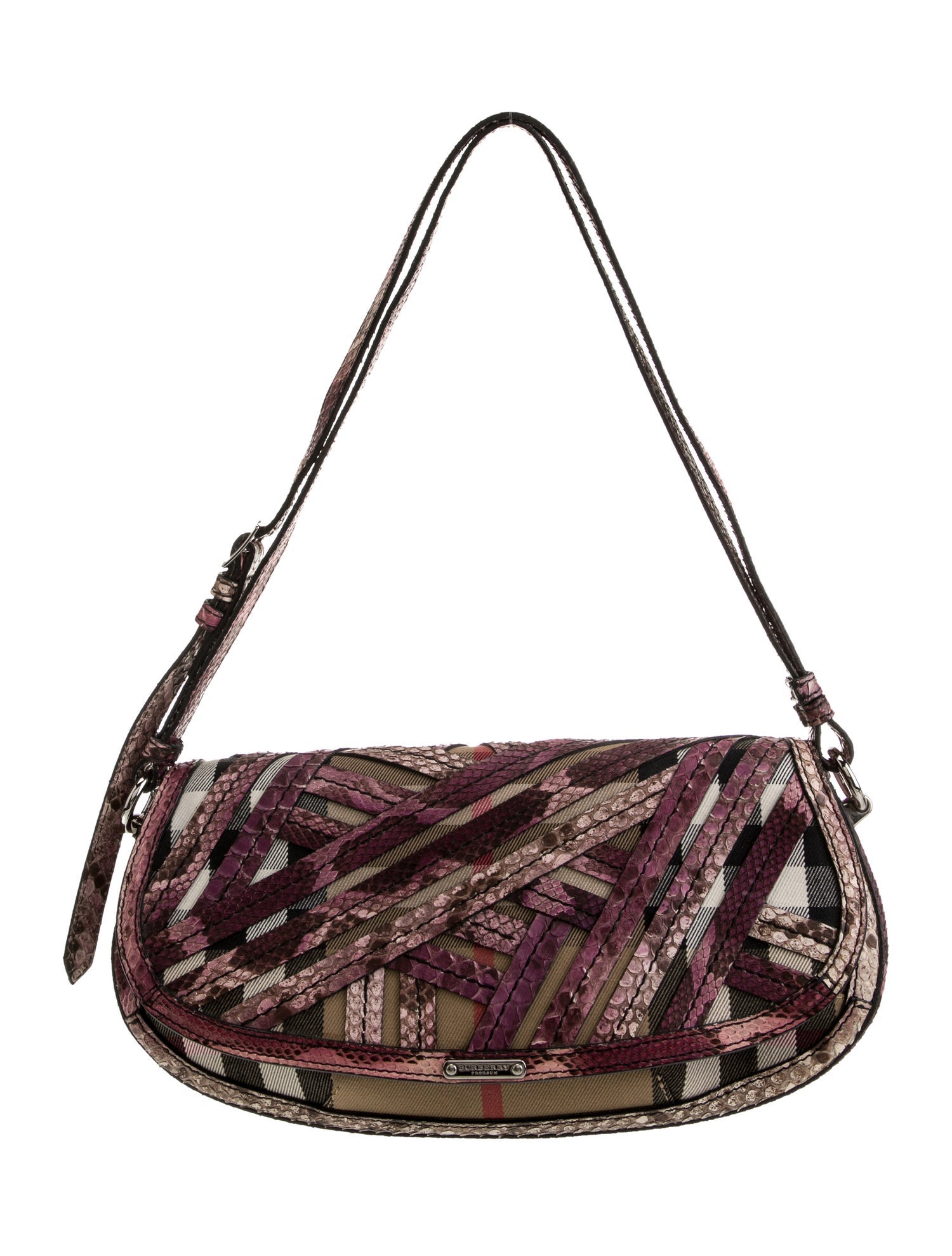 Burberry Prorsum House Check Shoulder Bag