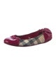 Burberry Nova Check Pattern Ballet Flats