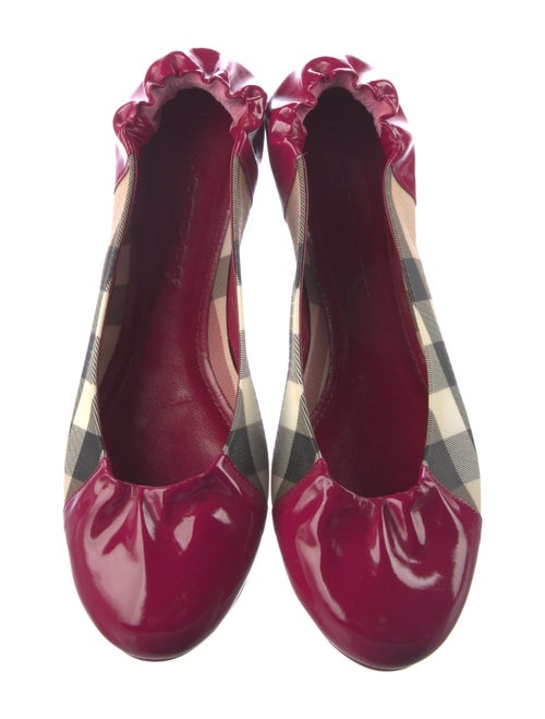 Burberry Nova Check Pattern Ballet Flats