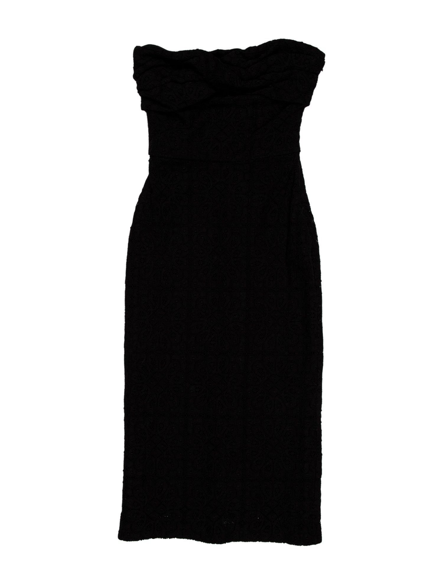 Burberry Prorsum Strapless Mini Dress