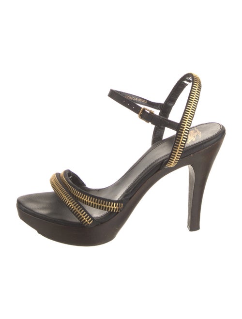 Burberry Prorsum Leather Sandals