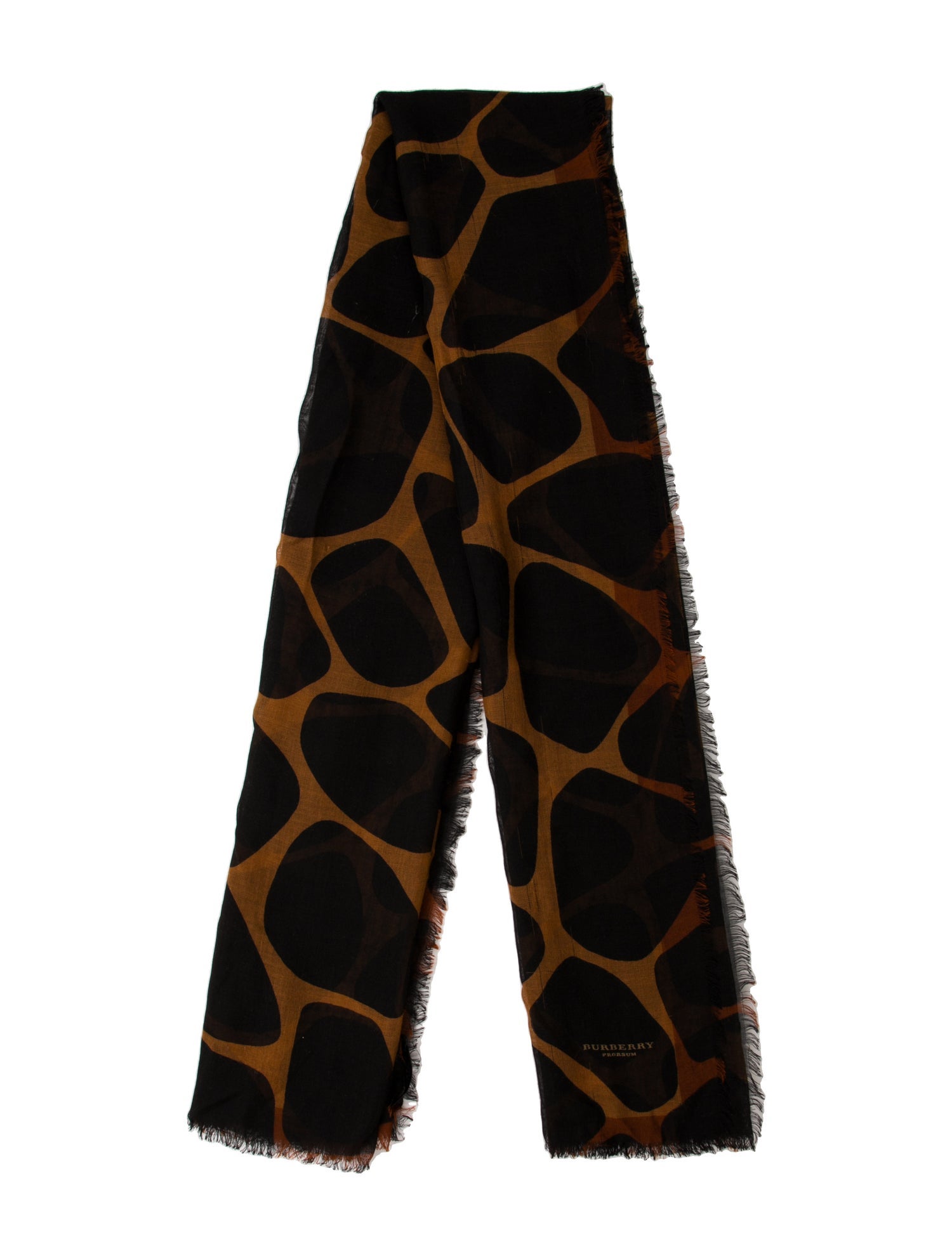 Burberry Prorsum Giraffe 2010's Scarf